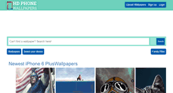 Desktop Screenshot of hdphonewallpapers.com